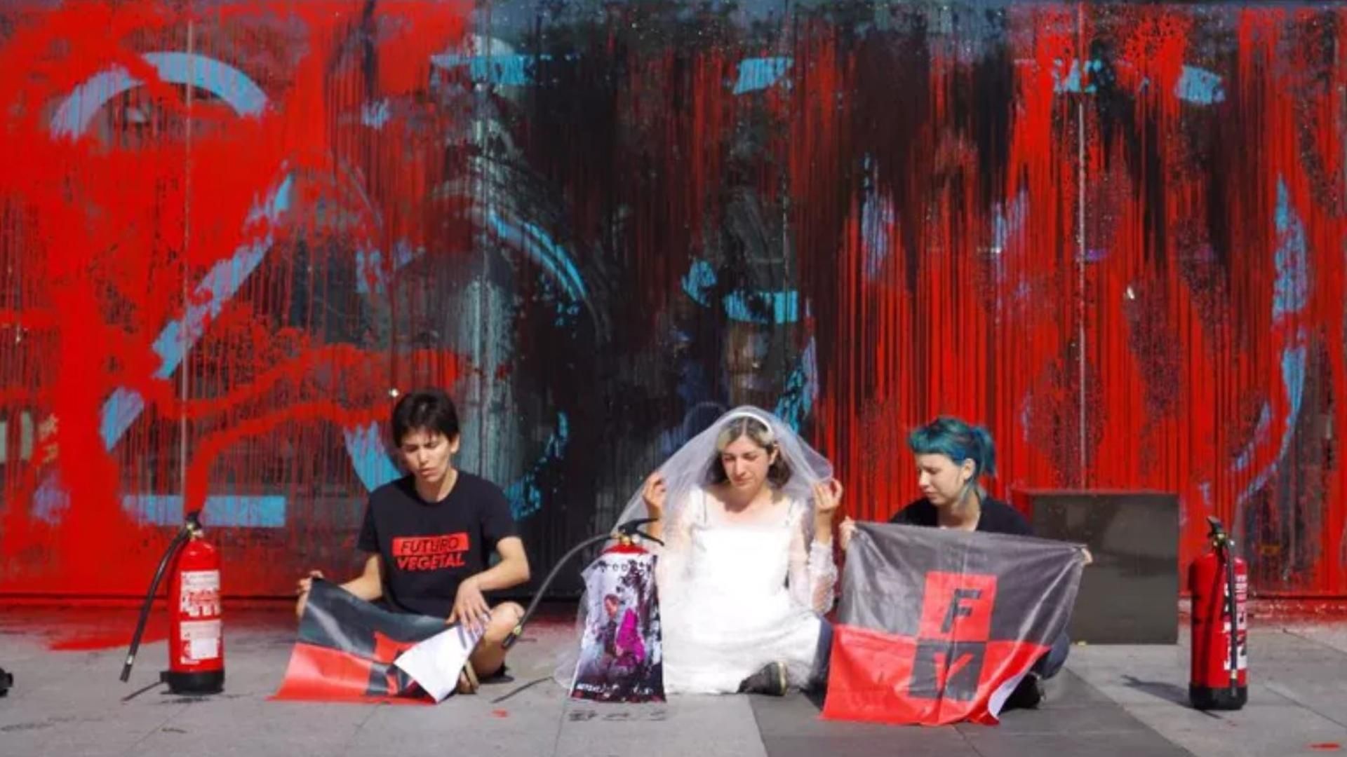 Acción de la organización ecologista Futuro Vegetal