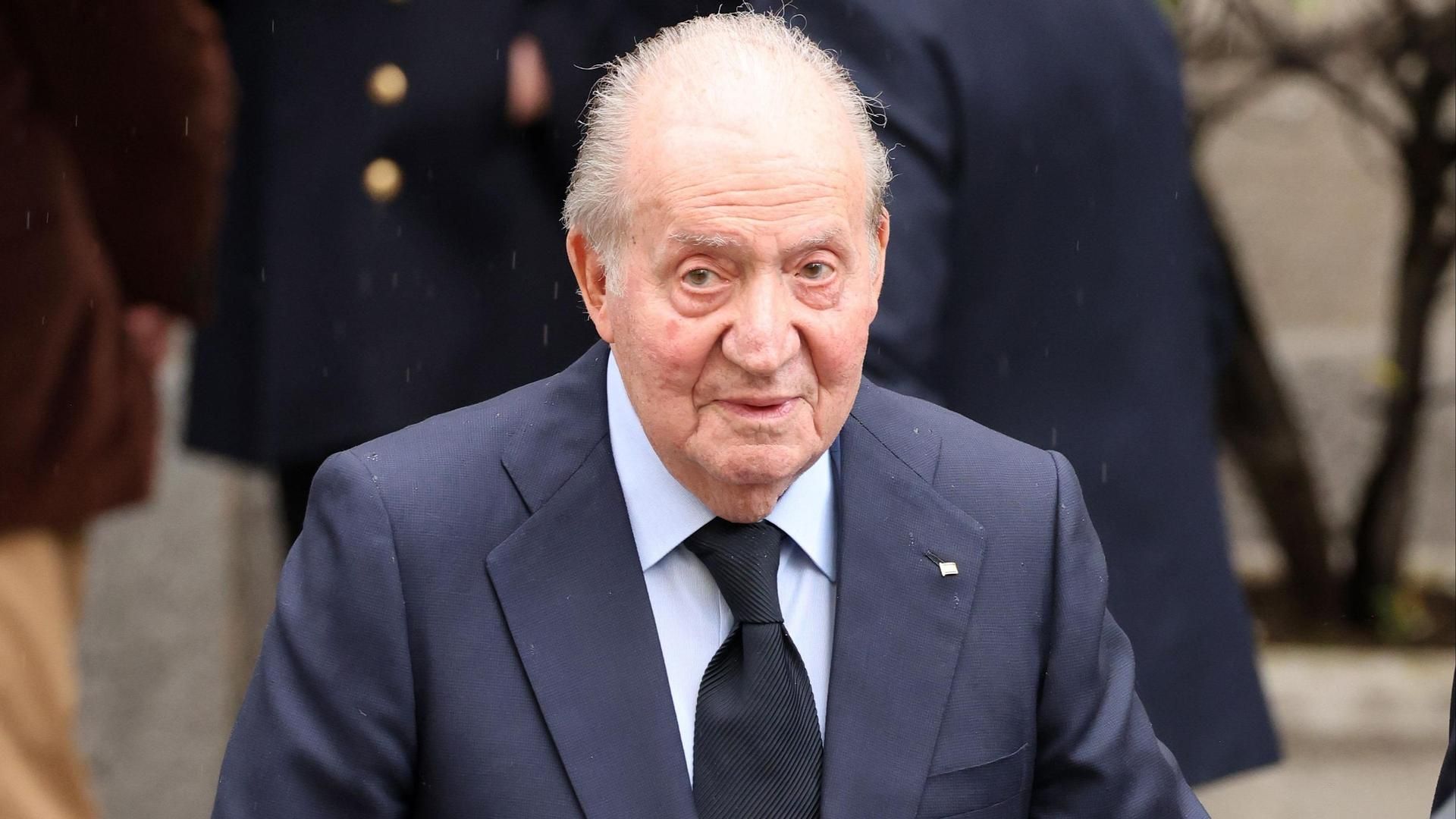 El rey Juan Carlos en 2024.