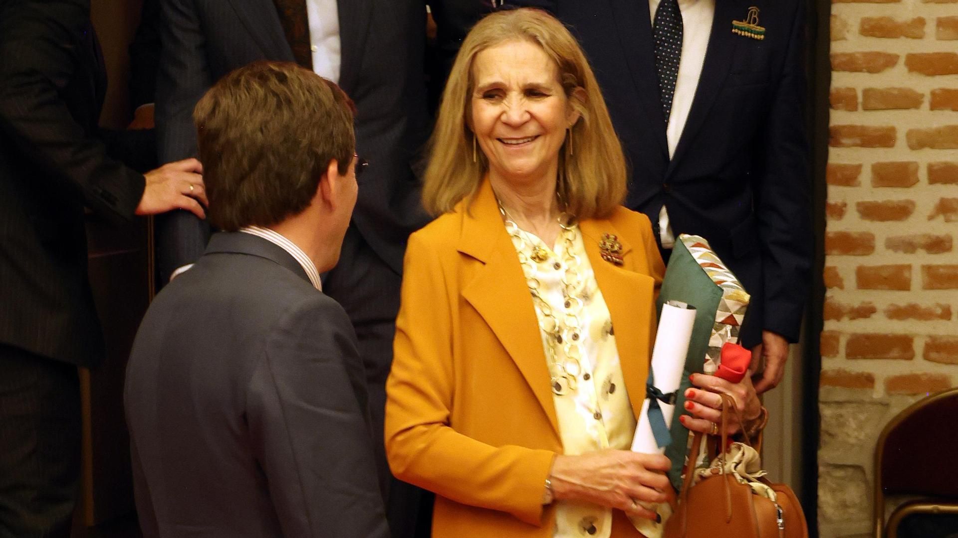 La infanta Elena este pasado 19 de mayo.
