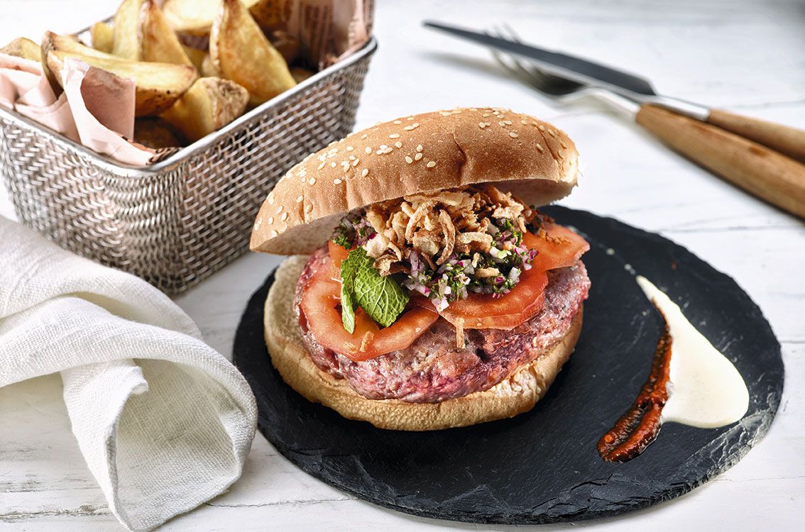 Hamburguesa thai de Martín Berasategui