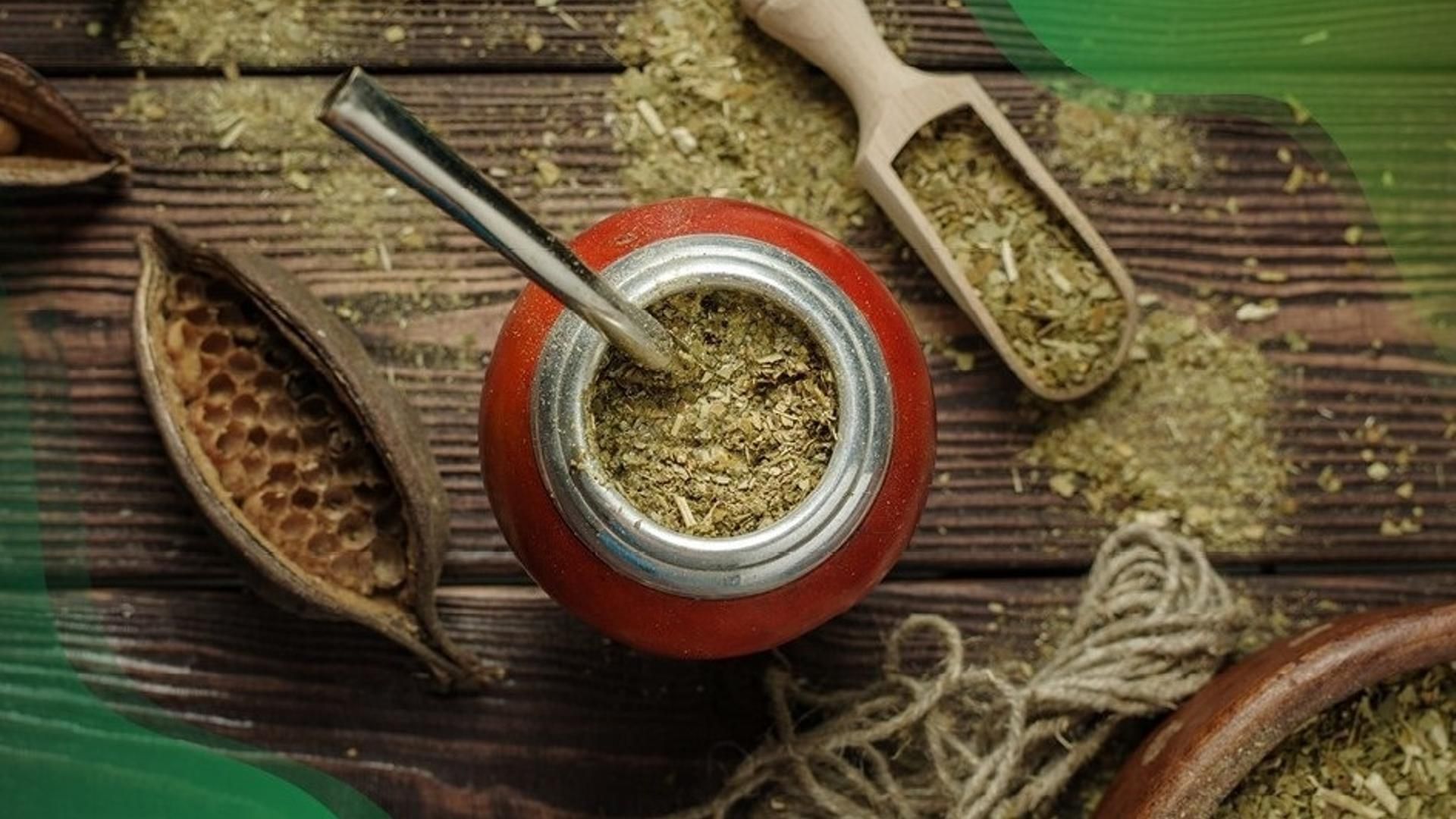 Infusión preparada con yerba mate