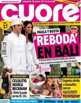 La boda balinesa de David Bustamante y Paula Echevarría en 2007
