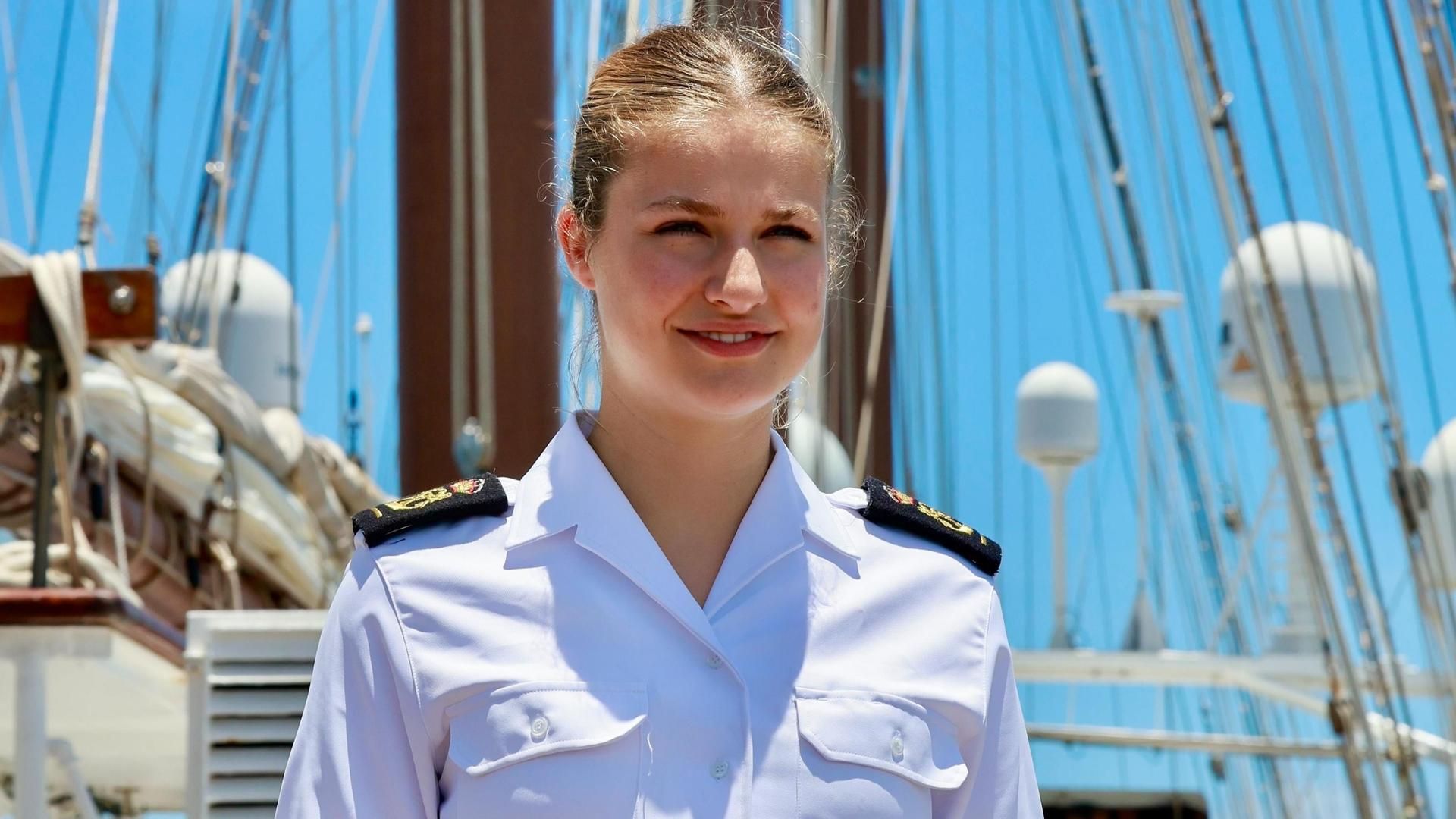 La princesa Leonor en una imagen de archivo