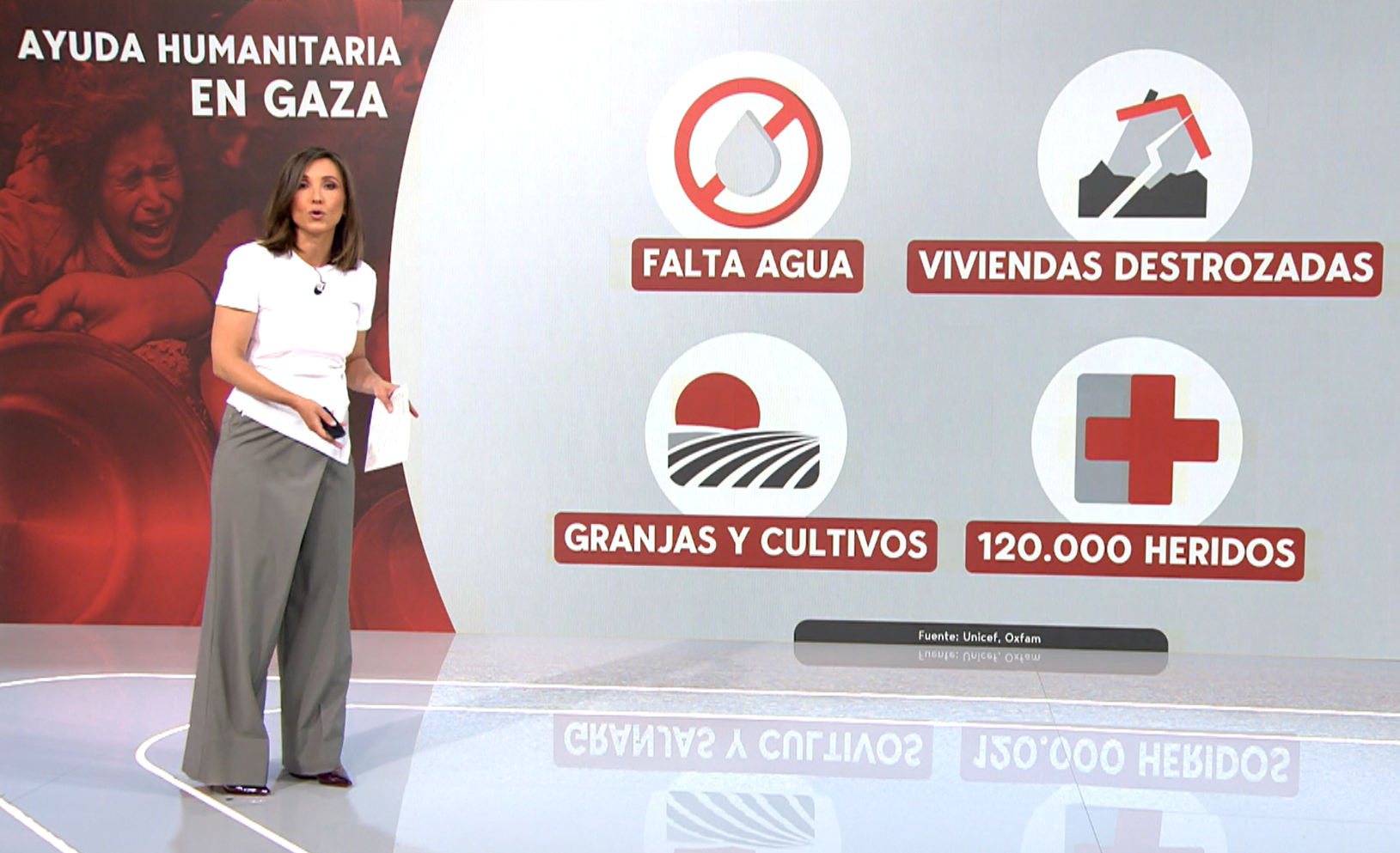 Los camiones que entran en Gaza para aliviar el hambre son insuficientes