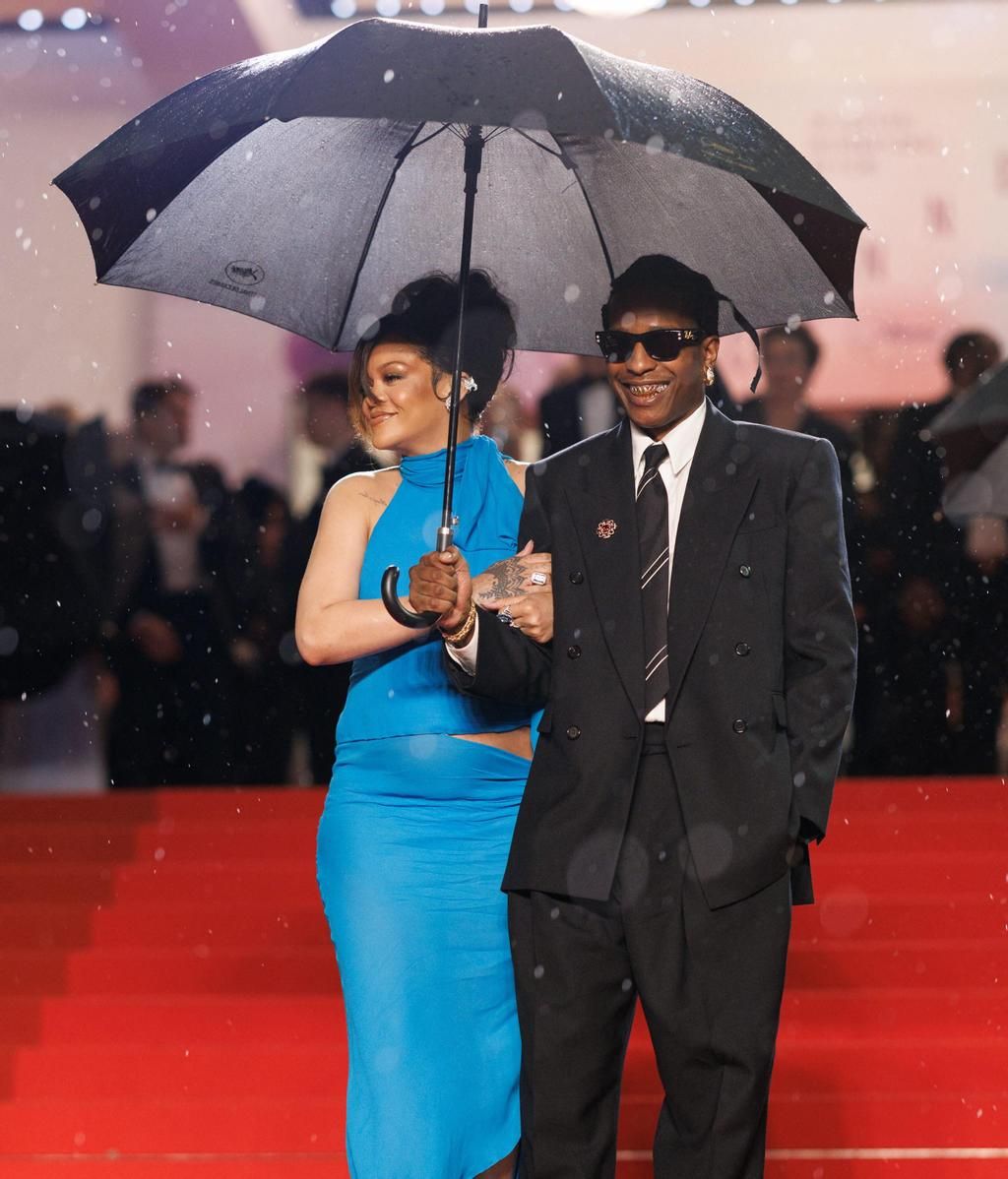 Rihanna y A$AP Rocky, en el Festival de Cannes