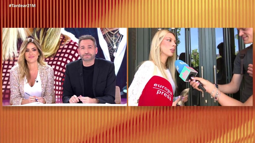 Alejandra Rubio desmiente en directo los nuevos rumores de crisis con Carlo Costanzia: “Mi vida está fenomenal”