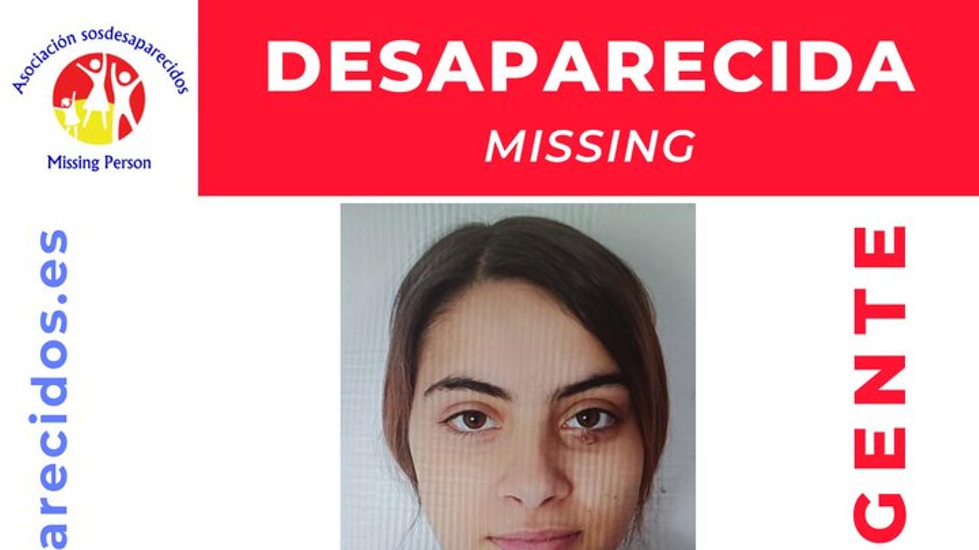 Alerta de búsqueda de SOS Desaparecidos