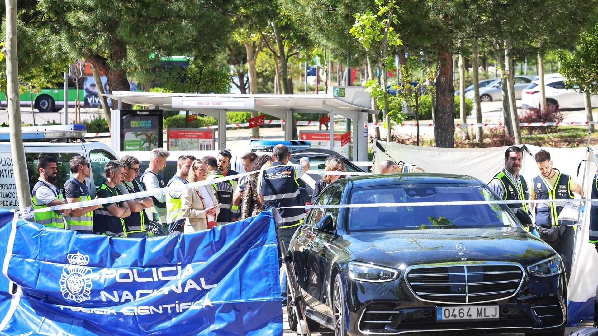 Asesinan a tiros a un hombre frente a un colegio en Pozuelo de Alarcón, Madrid