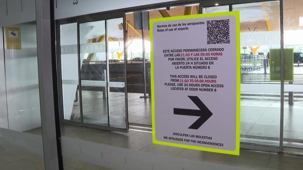Comienzan los controles de acceso en Barajas