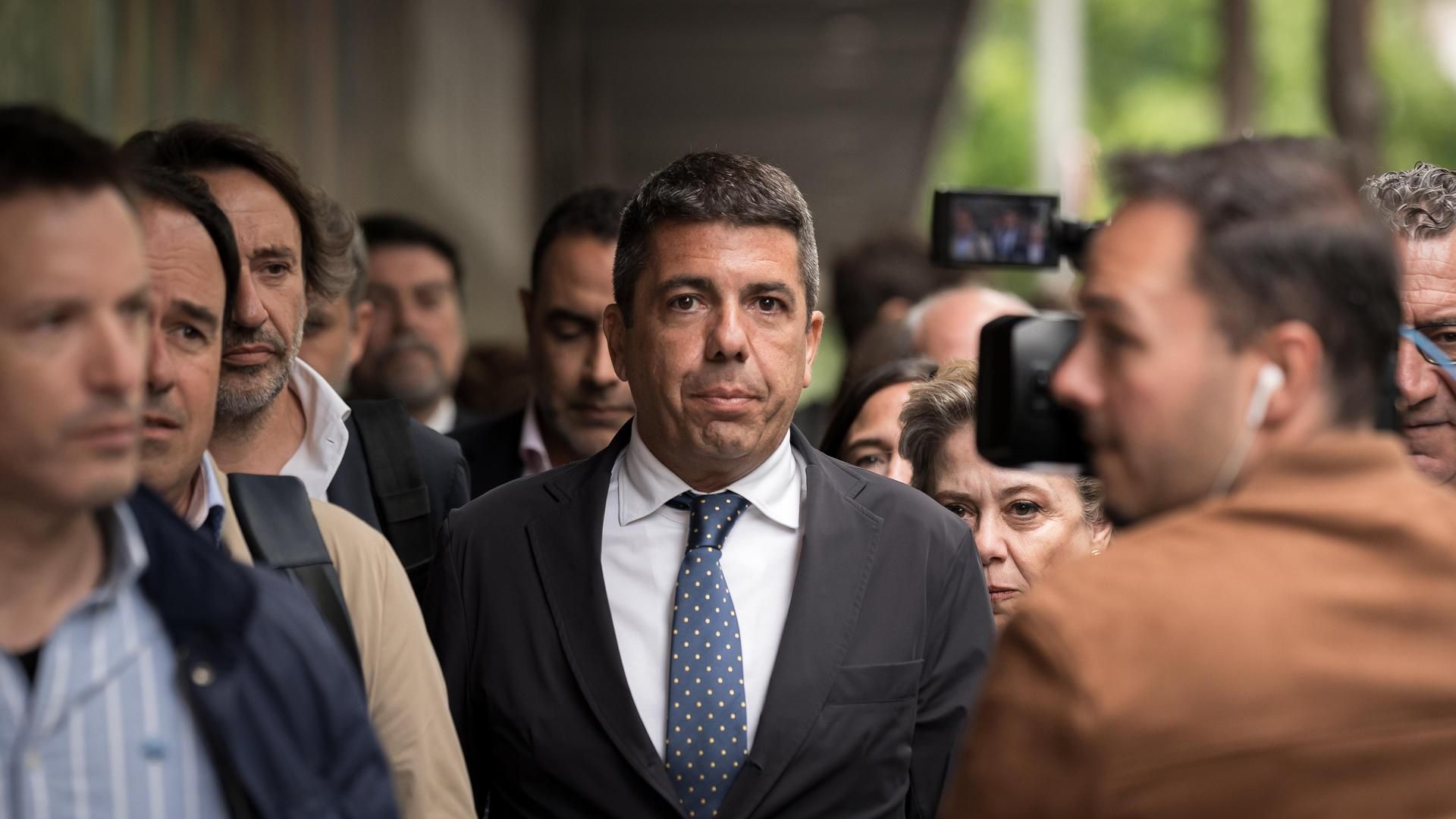 El presidente de la Generelitat Valenciana, Carlos Mazón