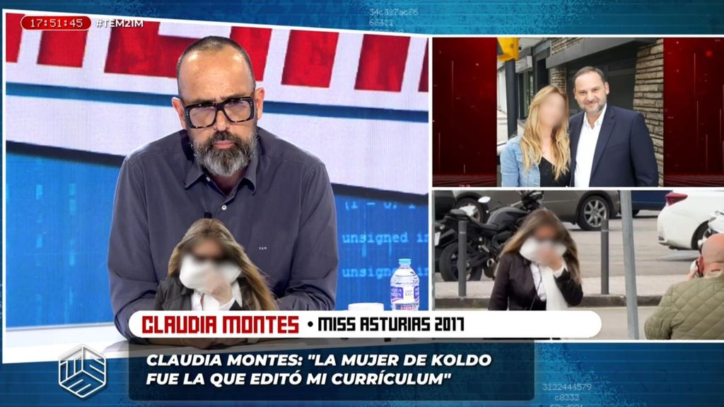 Exclusiva| Claudia Montes confiesa que Koldo se "sobrepasó conmigo" y señala a su mujer: "Editó mi currículum"