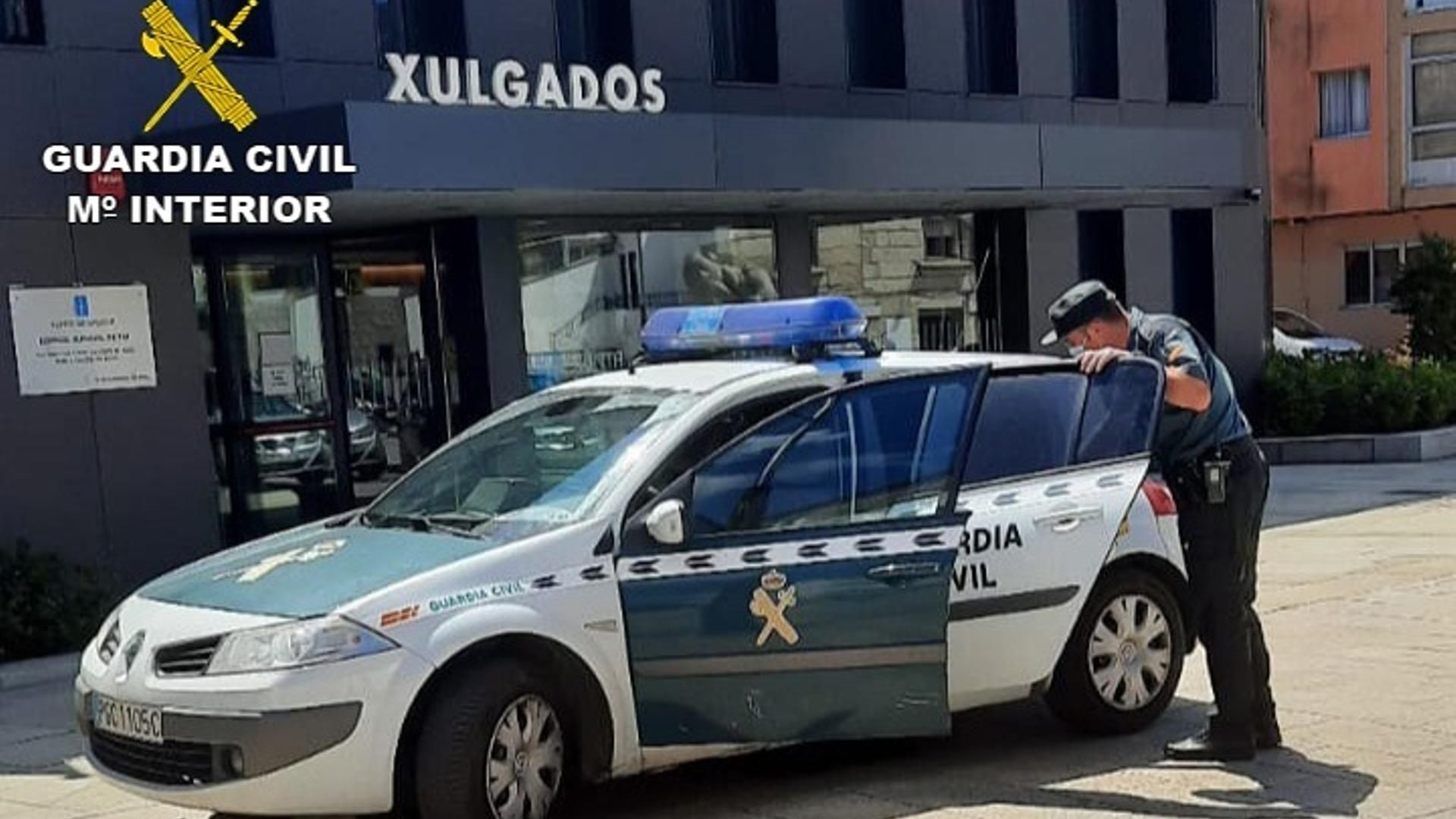 Fachada de los juzgados de Tui, Pontevedra