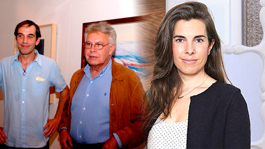 Felipe González y sus hijos
