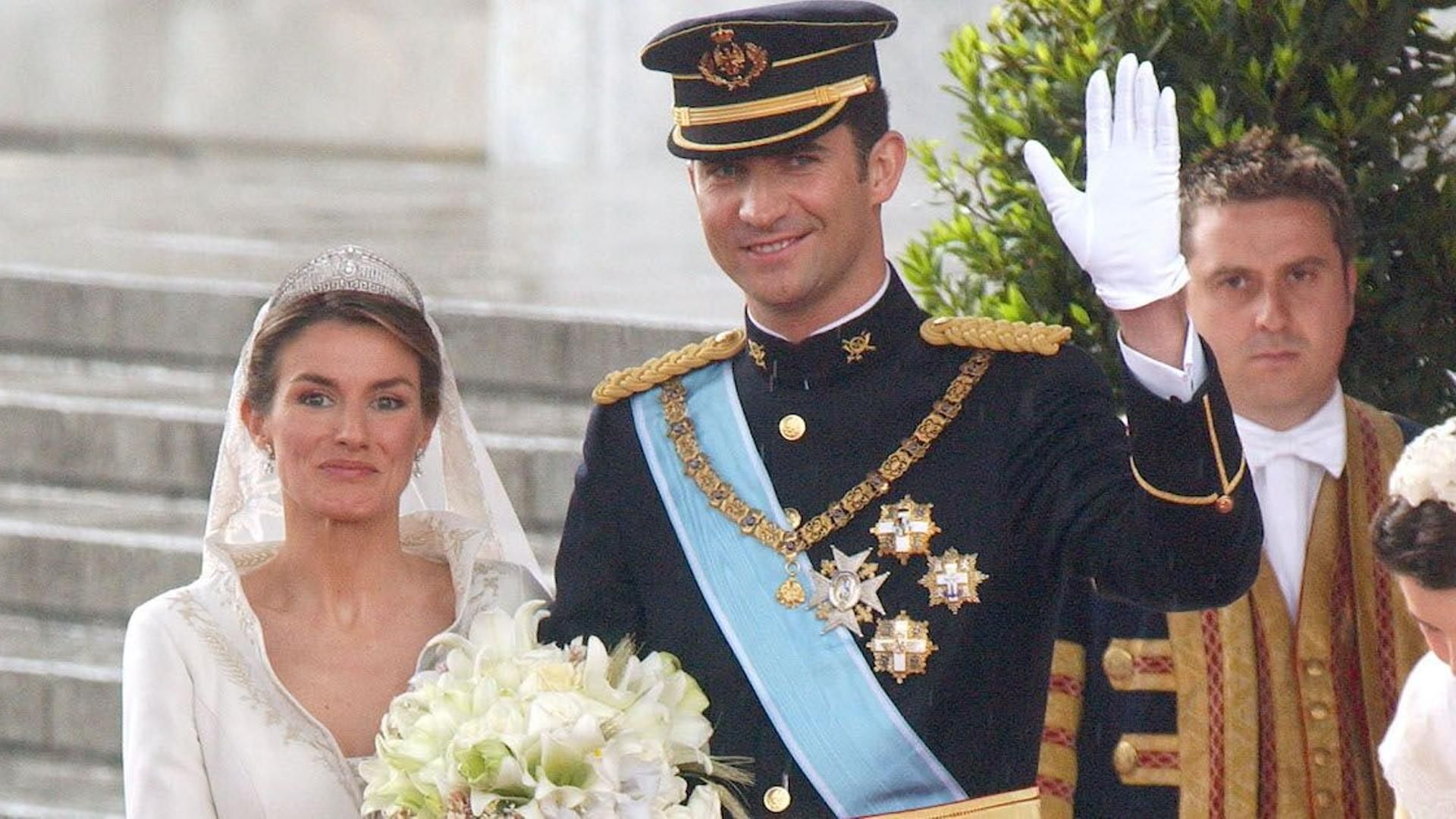 Felipe y Letizia el día de su boda Felipe y Letizia el día de su boda