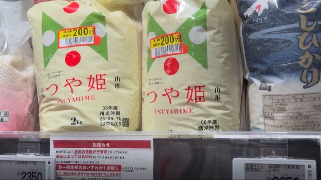 El arroz en Japón sufre una de sus mayores crisis: su precio ha sufrido un aumento del 90%