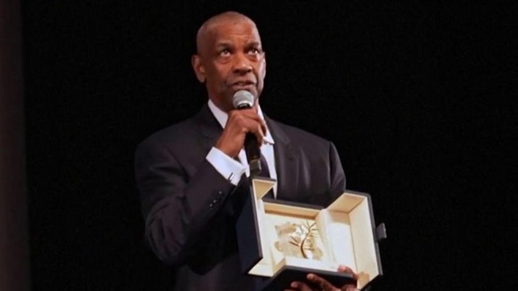 La emoción de Denzel Washington al recibir la Palma de Oro de honor: "Me siento bendecido"