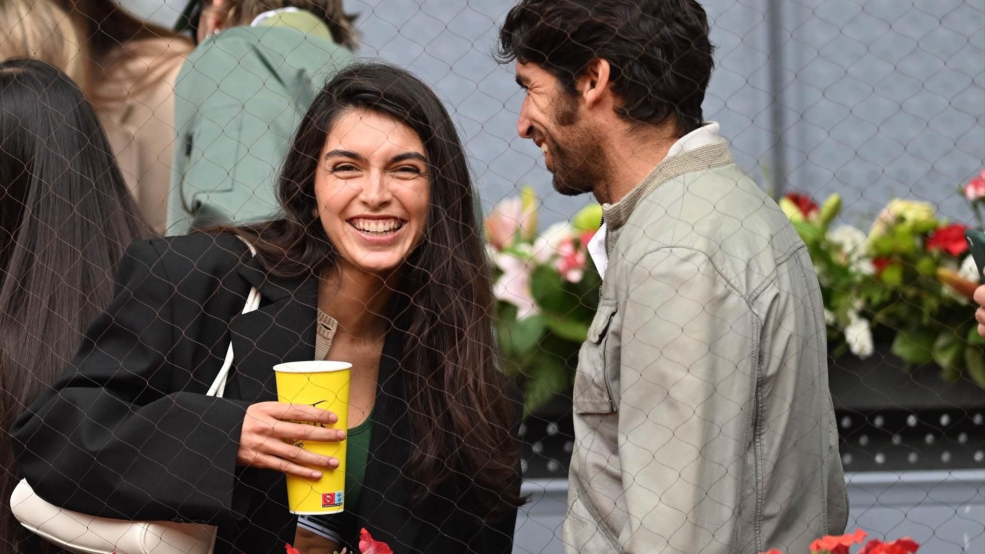 Lucía Rivera y su padre, Cayetano, esta primavera Lucía Rivera y su padre, Cayetano, esta primavera