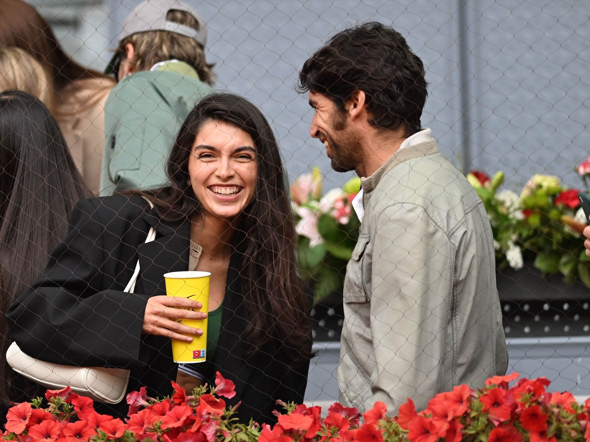 Lucía Rivera y su padre, Cayetano, esta primavera