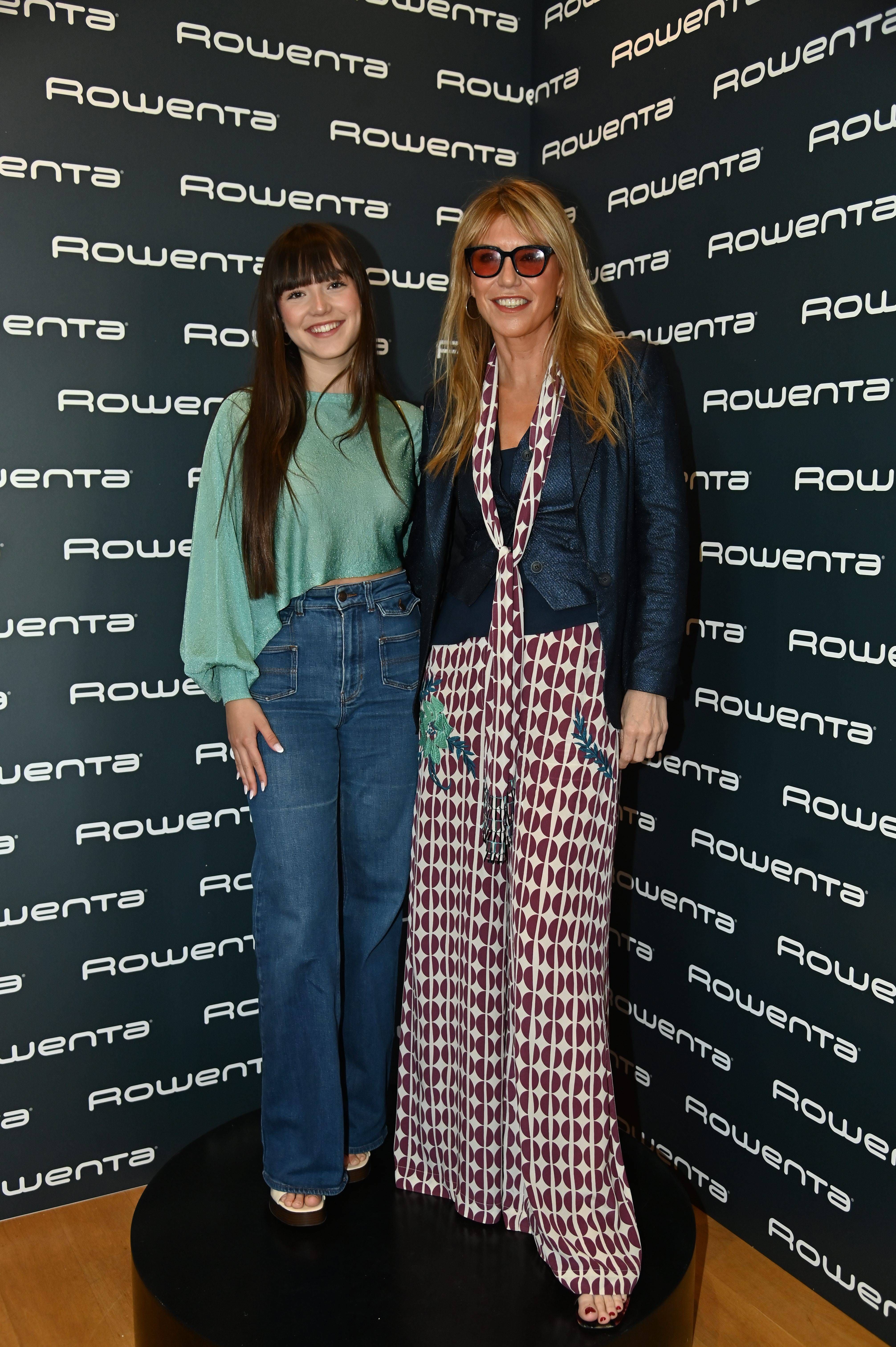 Raquel Meroño y su hija