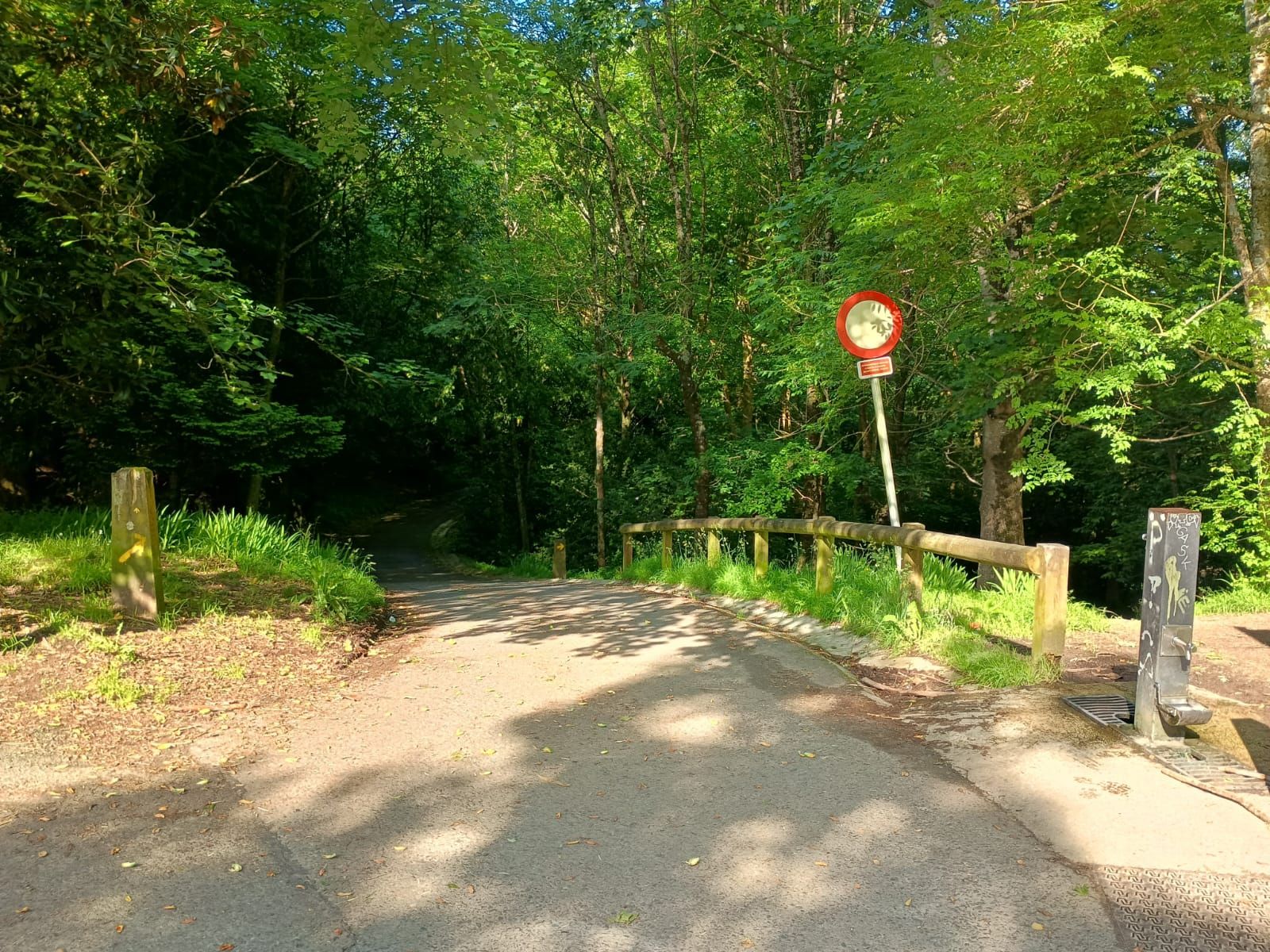 Se trata de una zona poco frecuentada y apartada