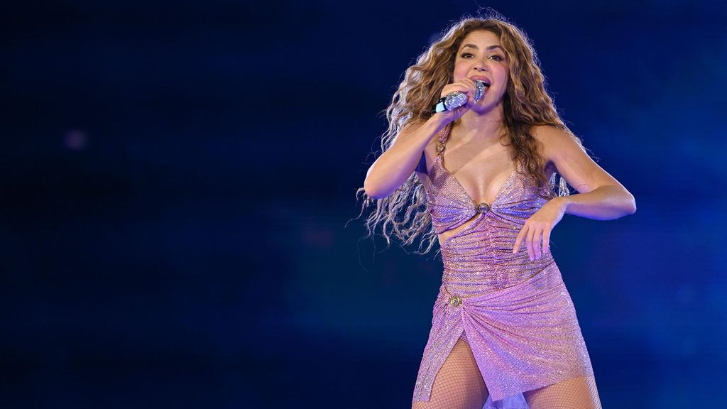 Shakira, en un concierto de su gira 'Las Mujeres Ya No Lloran'