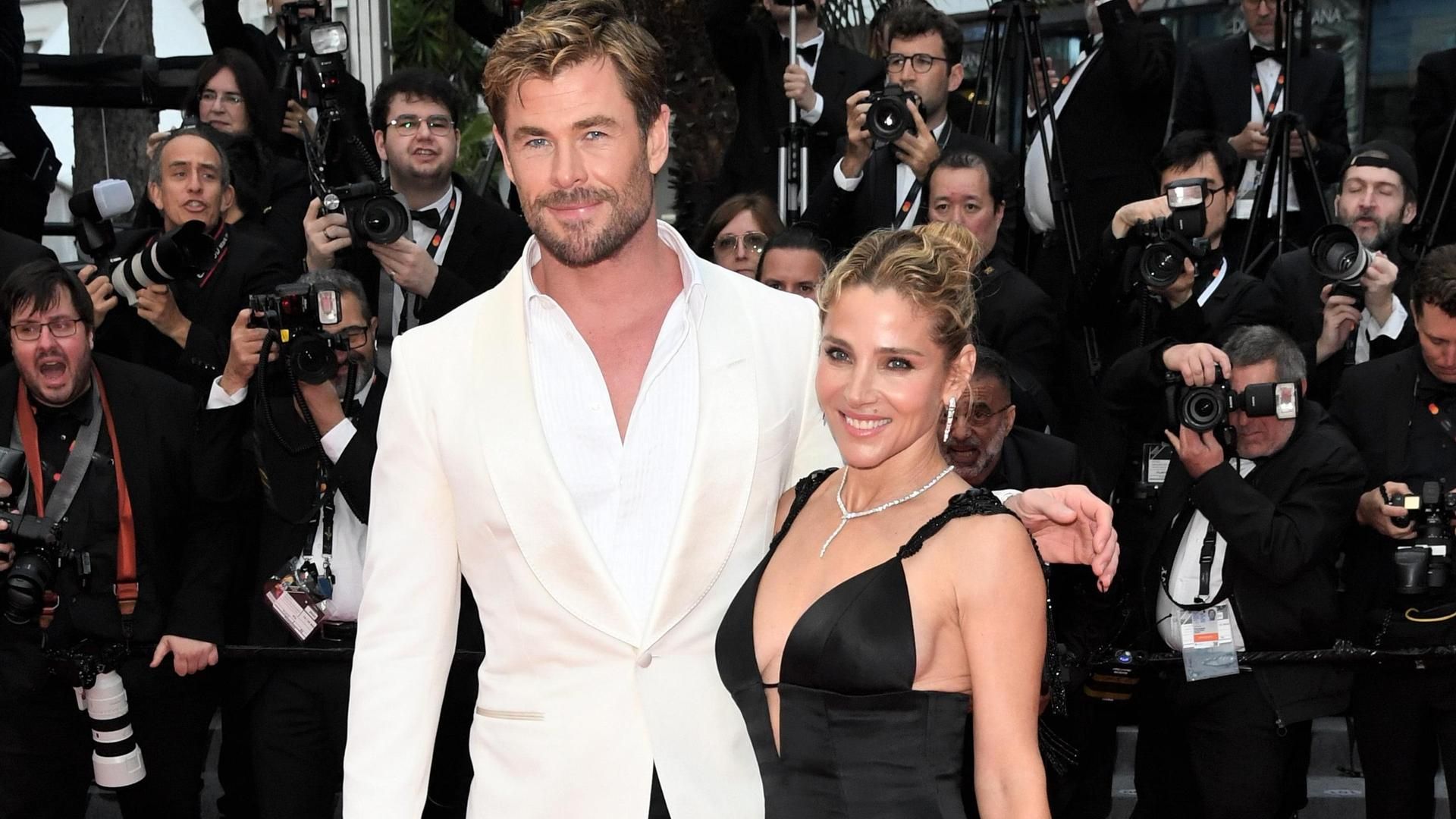 Elsa Pataky y Chris Hemsworth.