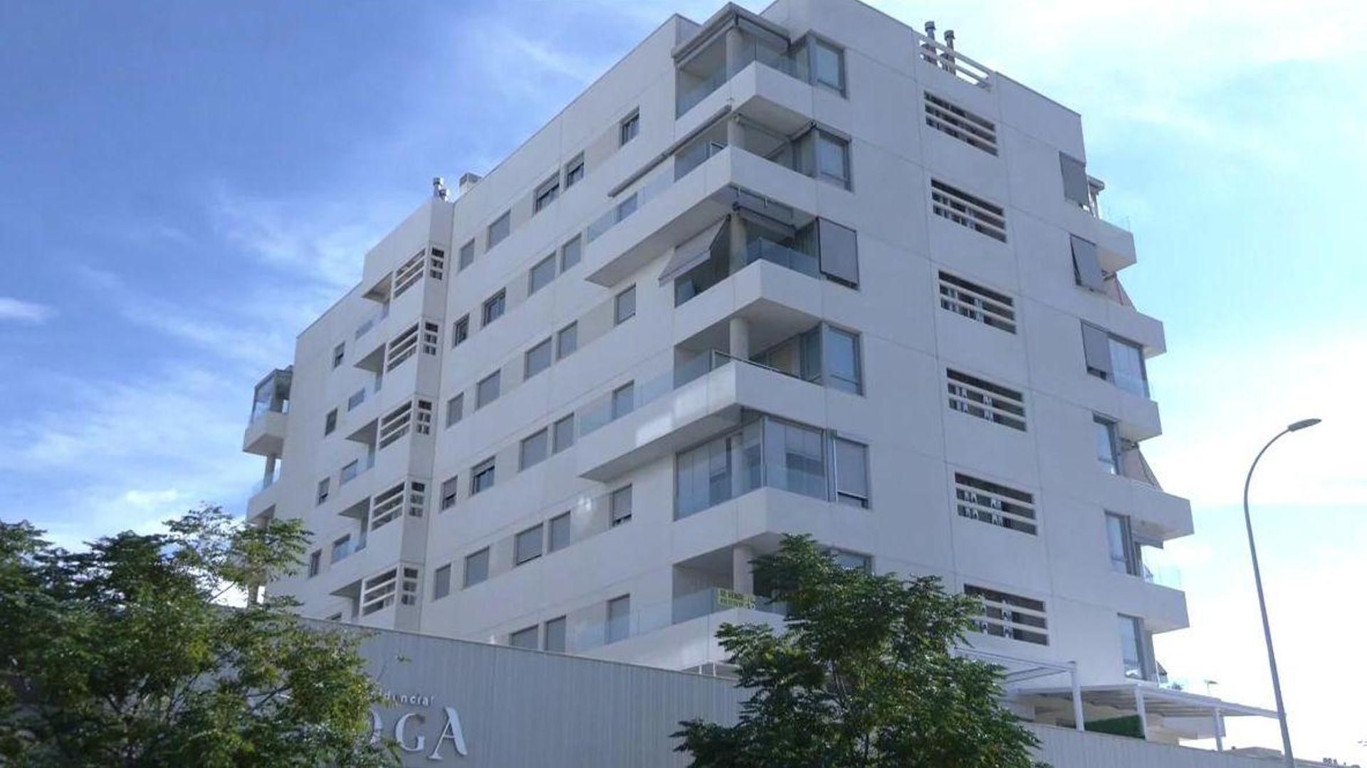 Un bloque de viviendas