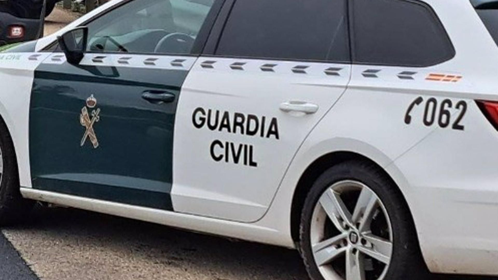 Vehículo de la Guardia Civil