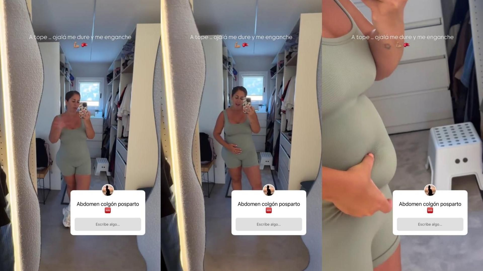 Anabel Pantoja ha empezado a entrenar para mejorar su figura