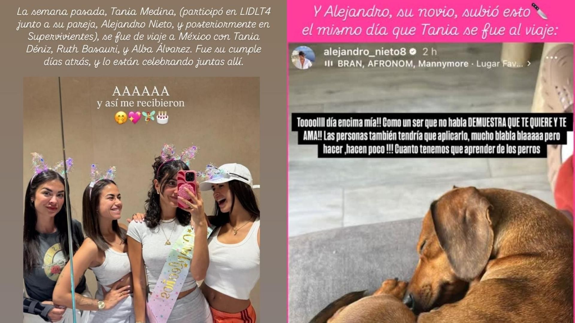 Así habría reaccionado Alejandro Nieto al viaje de Tania Medina