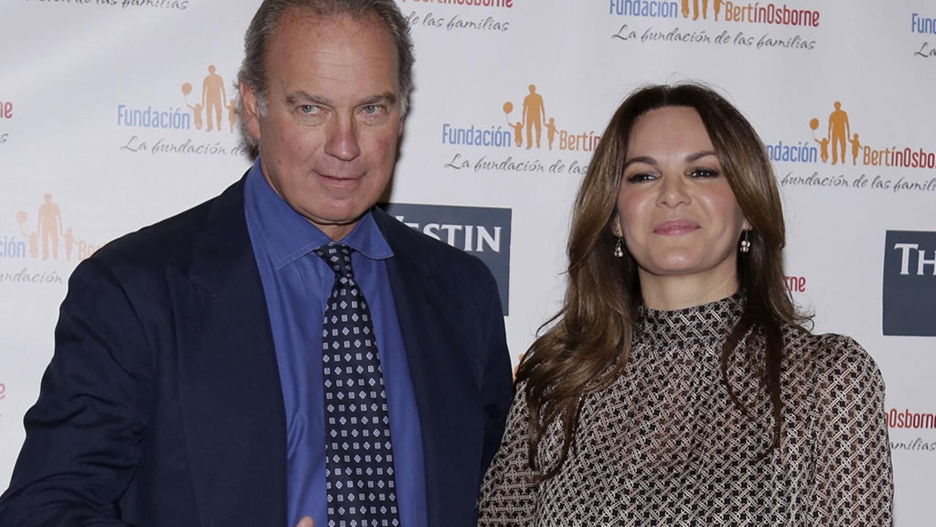 Bertín Osborne y Fabiola Martínez Bertín Osborne y Fabiola Martínez