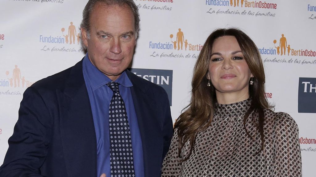 Bertín Osborne y Fabiola Martínez
