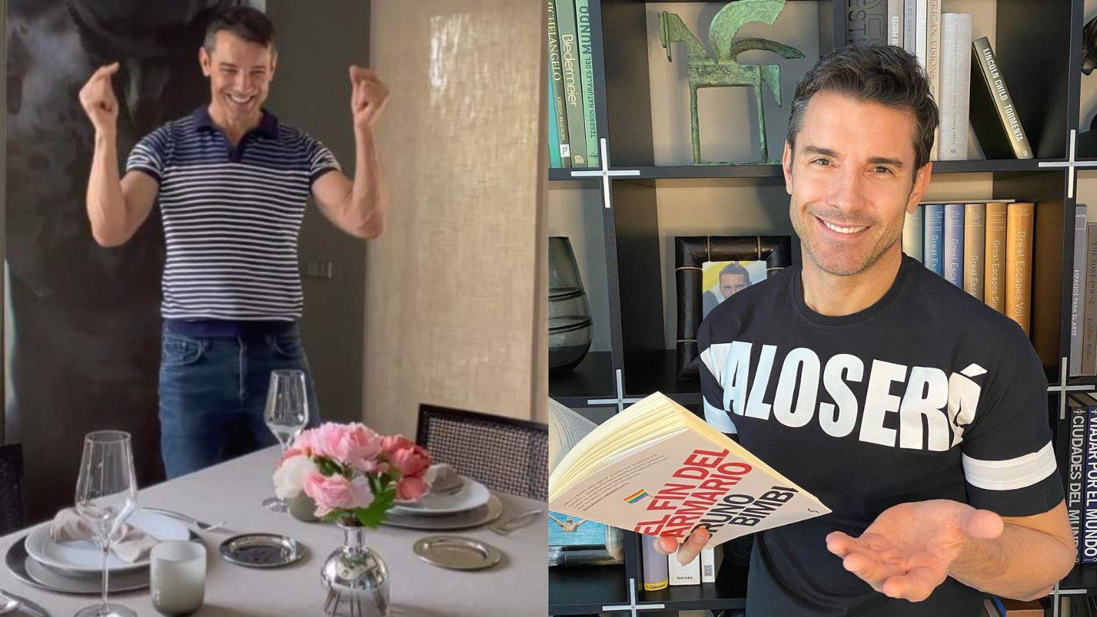 El comedor de la casa de Jesús Vázquez