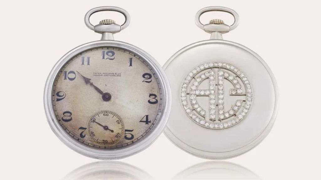 El reloj de bolsillo del mafioso Al Capone adornado con 90 diamantes