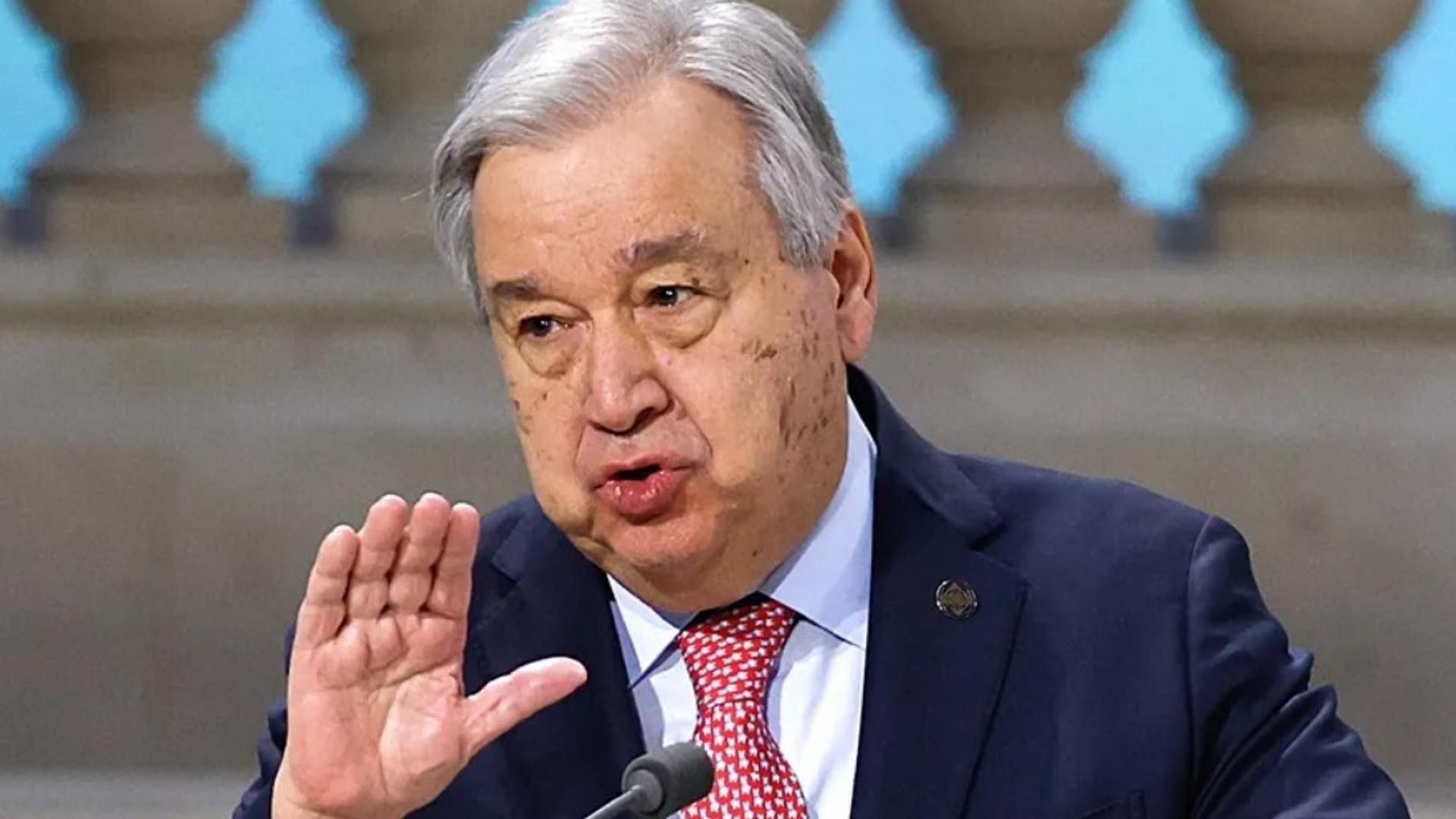 El secretario general de la ONU, Antonio Guterres.