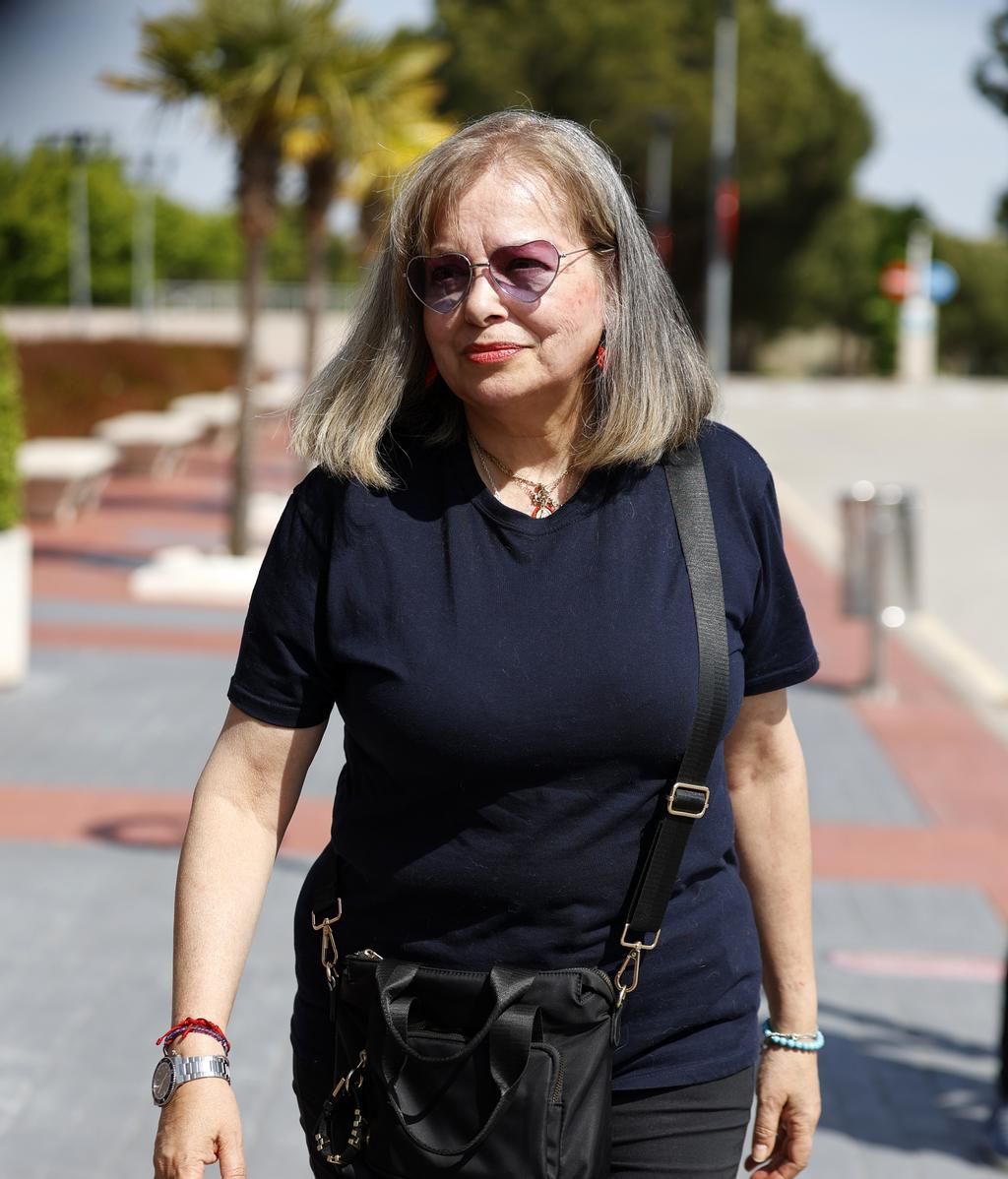 Emma Ozores acude a despedir a su tío, Mariano Ozores