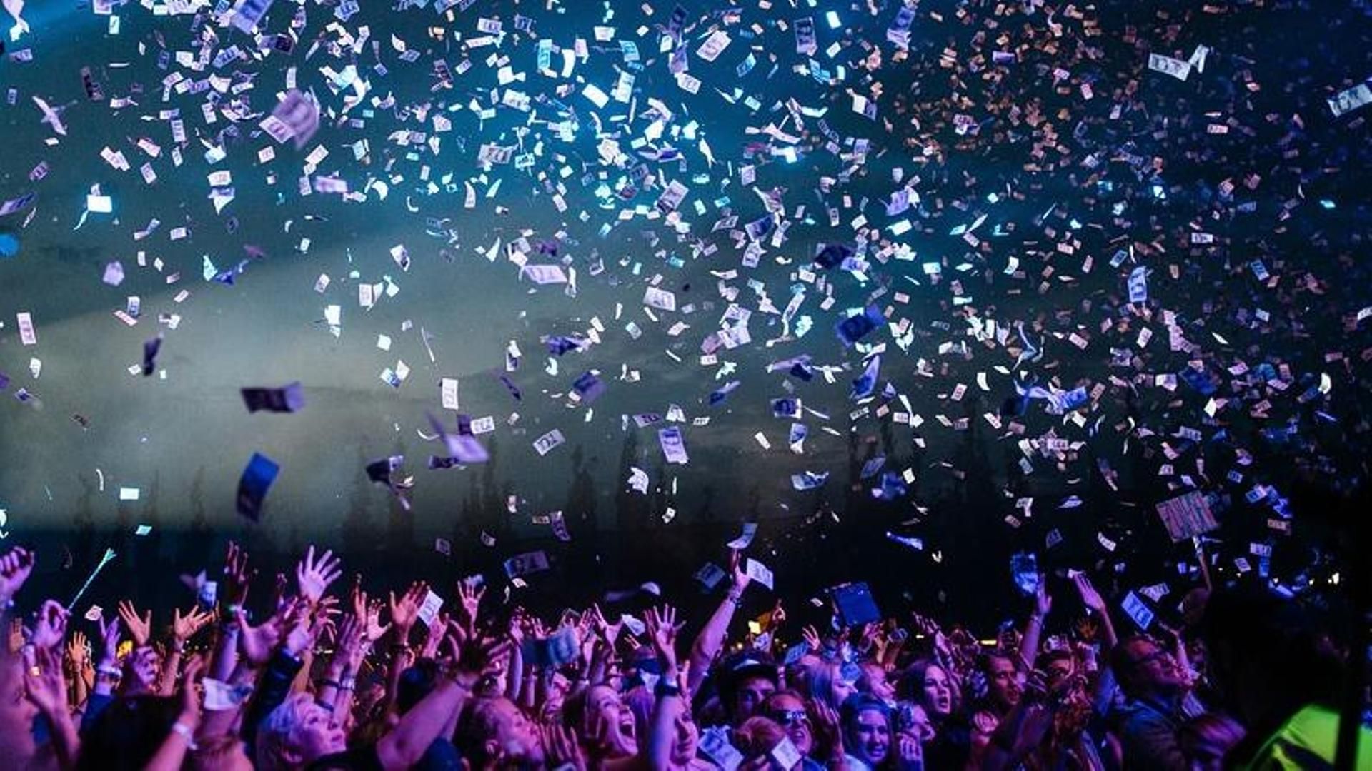 Imagen de archivo de un concierto