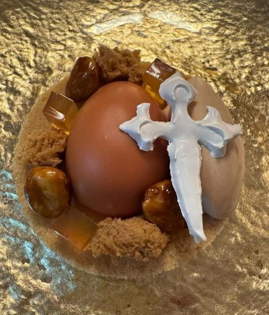 Interpretación de la tarta de Santiago