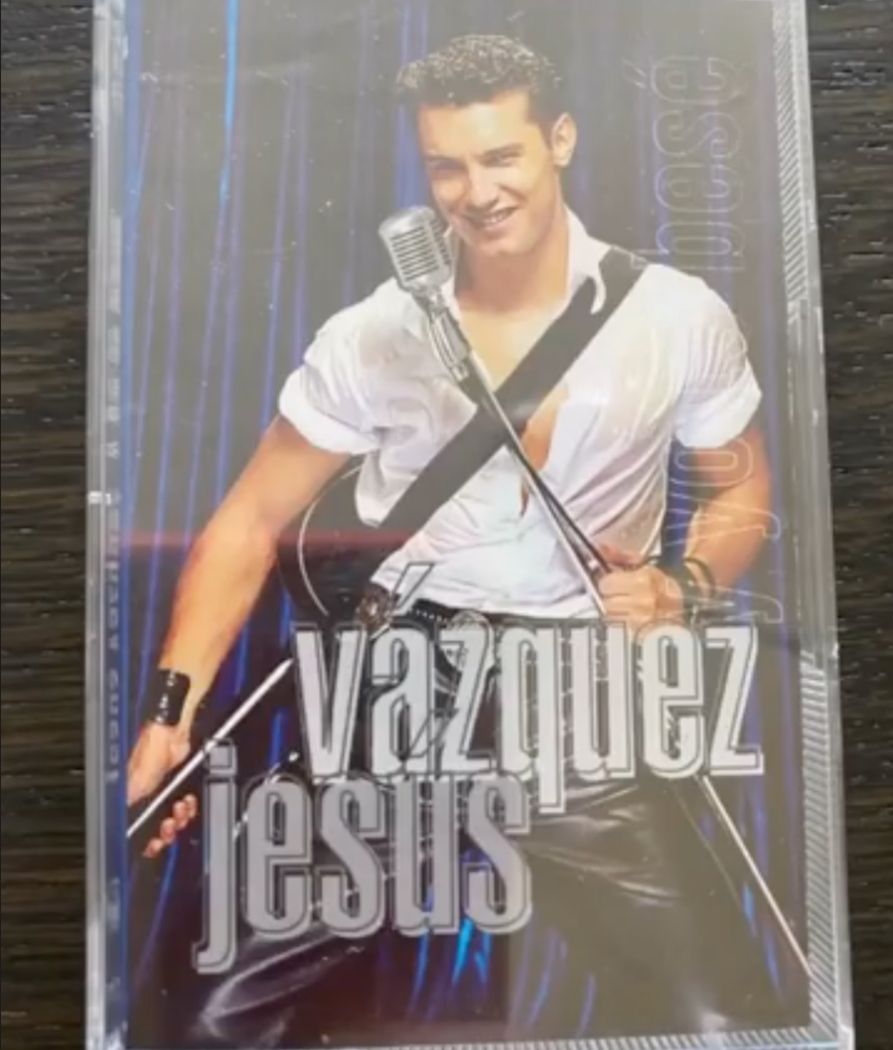La cinta cassette del single 'Y yo te besé' de Jesús Vázquez