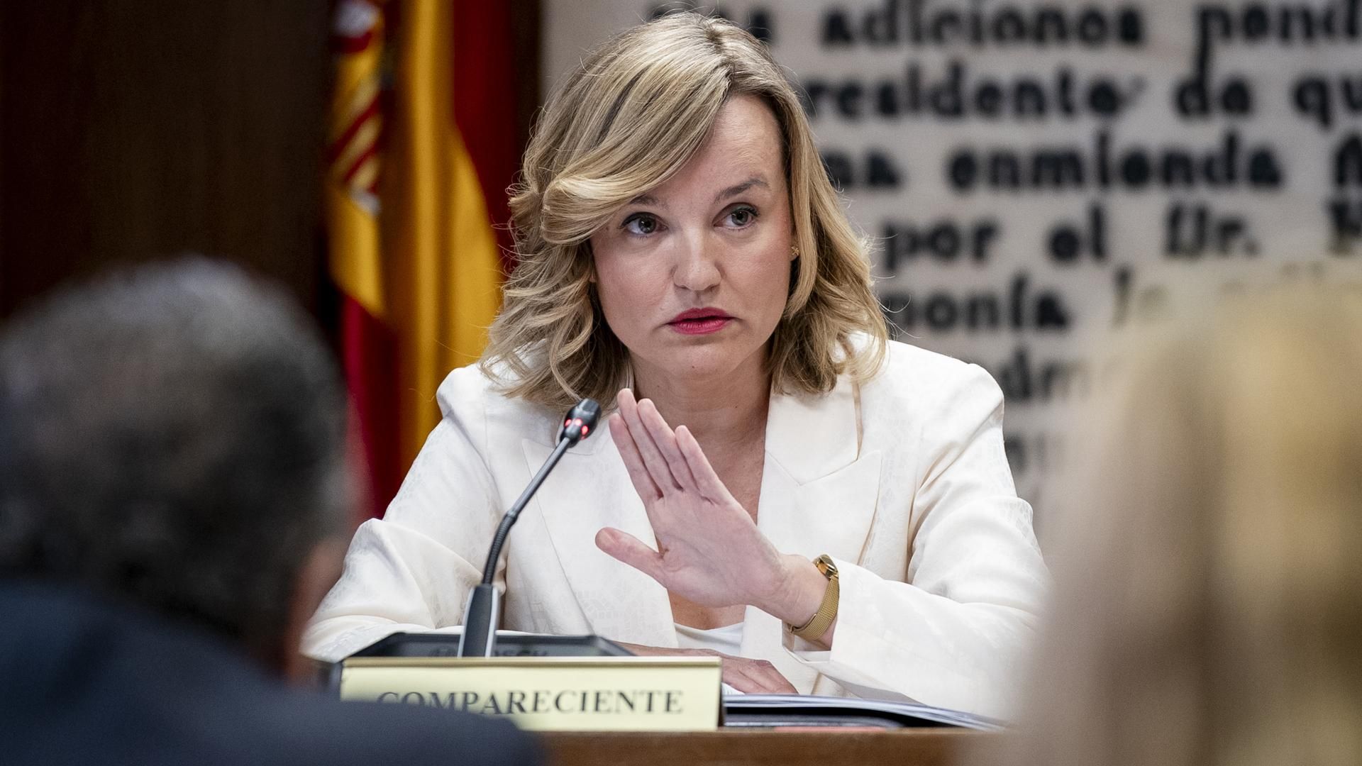 Pilar Alegría, en la comisión del caso Koldo