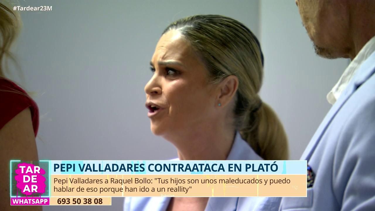 Pepi Valladares, a Raquel Bollo: "Tus hijos son unos maleducados"