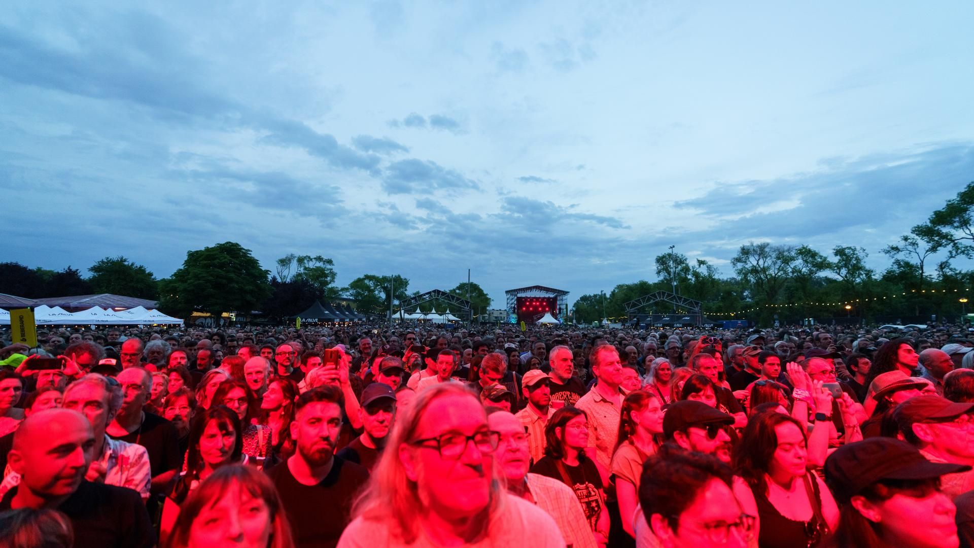 Ambiente durante una actuación del ARF