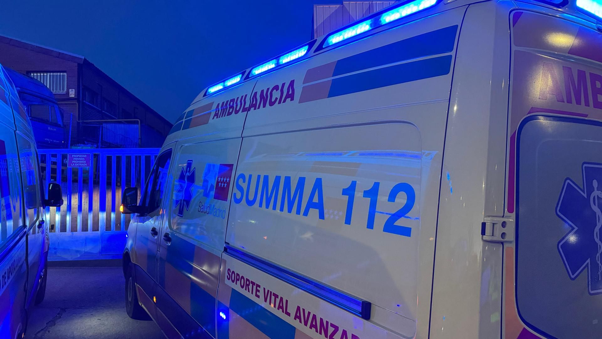 Ambulancia summa 112 de Madrid