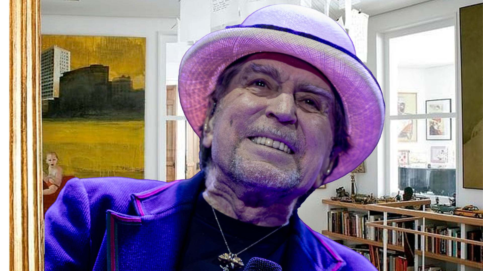 Así es la casa donde vive Joaquín Sabina (Fotomontaje con imágenes de Europa Pres e Instagram: @ad_spain)