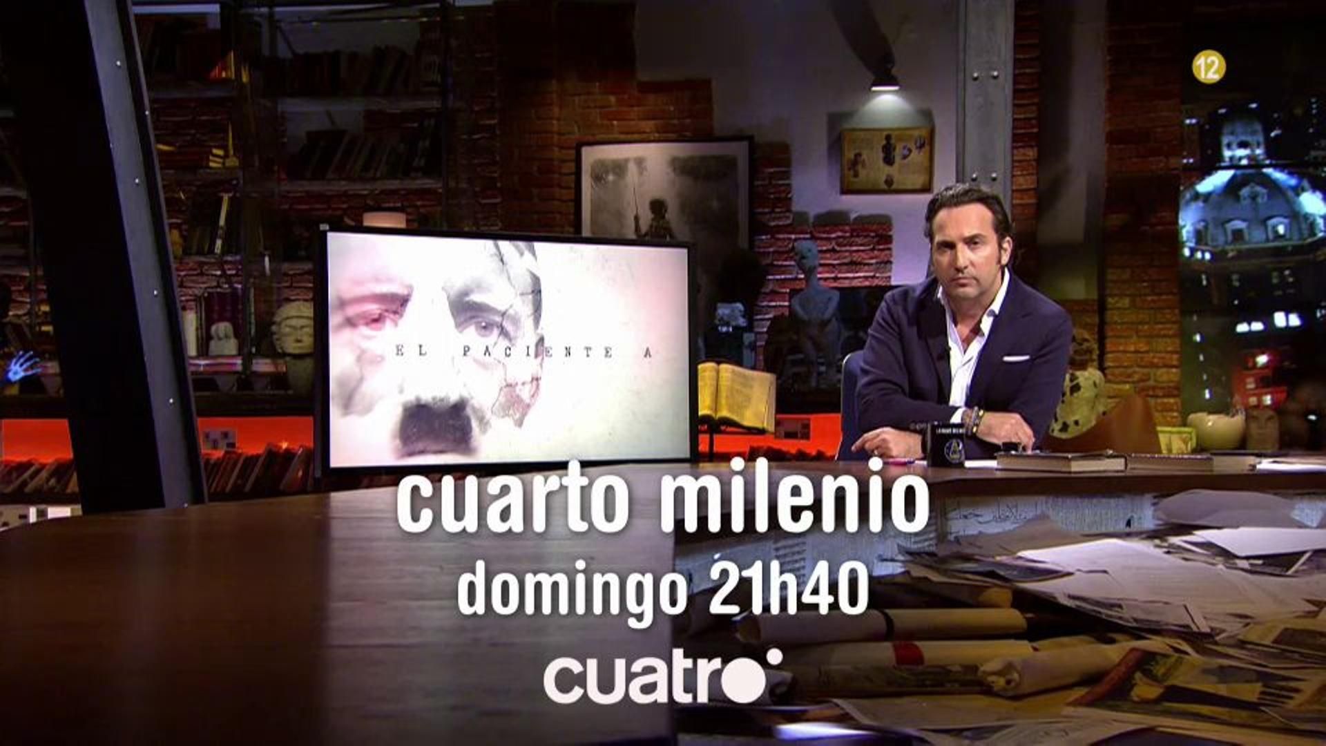 Cuarto Milenio: el domingo a las 21:40h