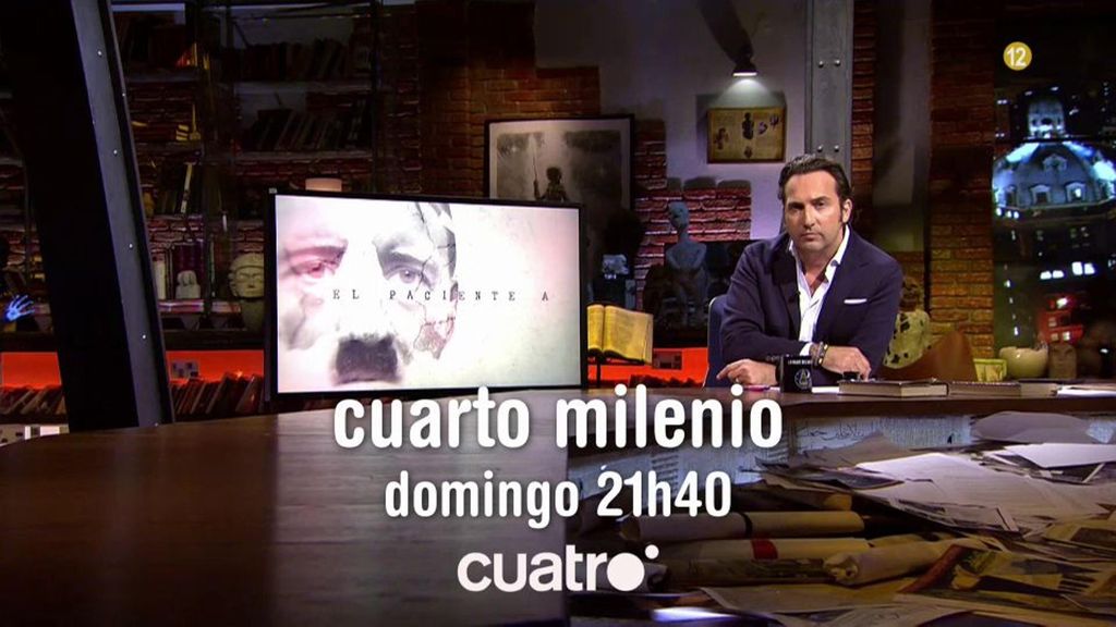 Cuarto Milenio: el domingo a las 21:40h
