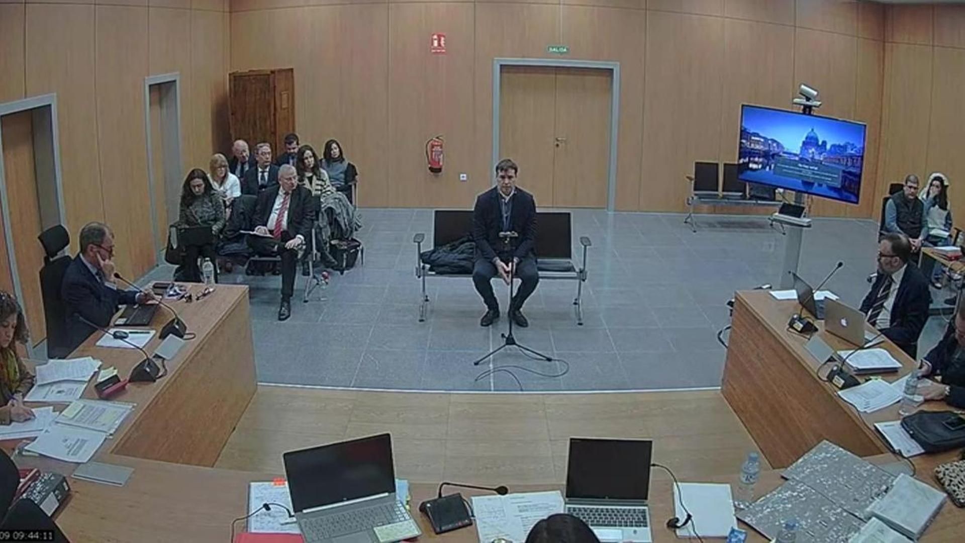 Declaración de David Sánchez, hermano de Pedro Sánchez, ante la jueza Beatriz Biedma en Badajoz