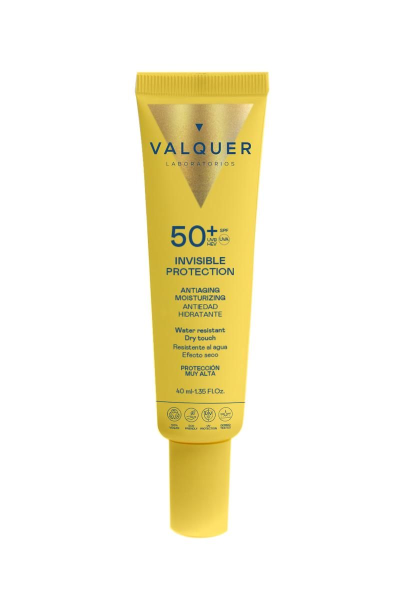 El Protector Facial INVISIBLE PROTECTION SPF 50+, de Valquer
