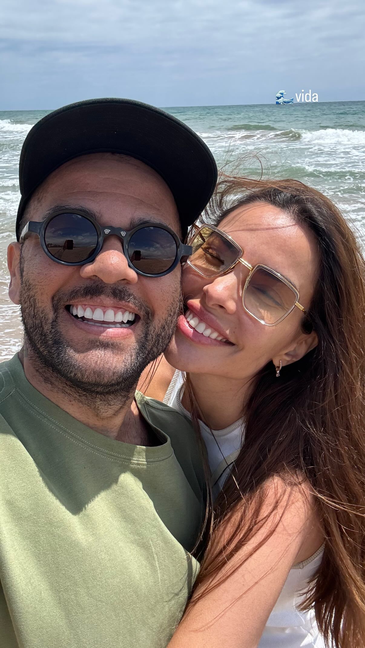 Joana Sanz y Dani Alves