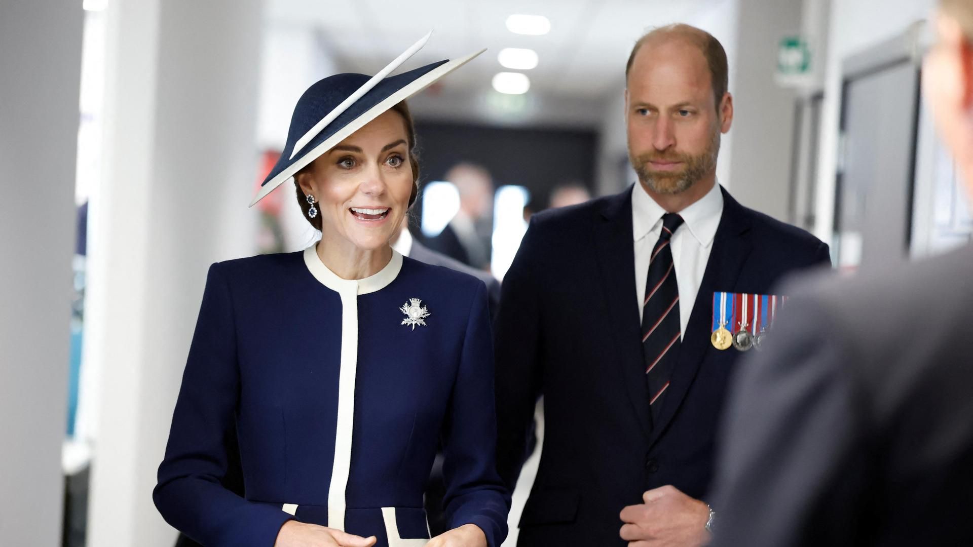 Kate Middleton y el príncipe Guillermo